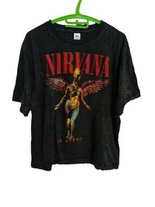 5.Nirvana shirt tee black