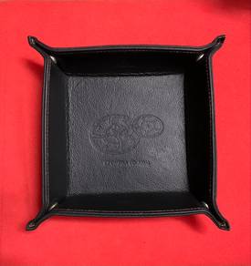 Omega Leather Valet Tray