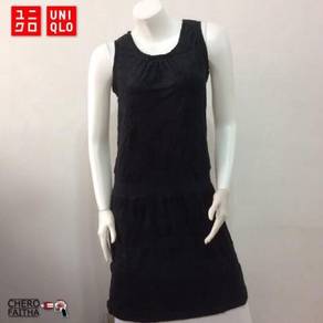 Uniqlo Baju rayon original gown dress sleeveless s