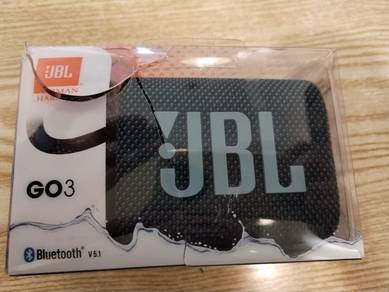 JBL Go 3 Portable Waterproof Bluetooth Speaker