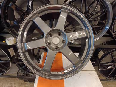 NEW SPORT RIM 19 iNCH TE37 GOLF CIVIC JETTA A45 CH