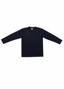Baju Tshirt Microfiber Tangan Panjang Roundneck