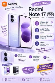 Xiomi Redmi Note 17 5G (New) 