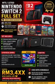 nitendo switch 2 like New Fullset