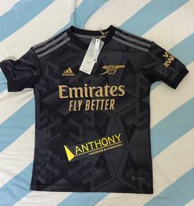 adidas kids Arsenal away 22/23 bronze gold jersey