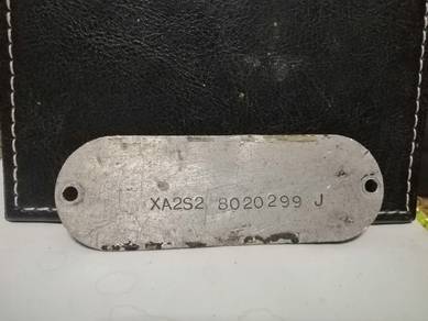 Classic Mini Clubman Car Chasis Id Plate