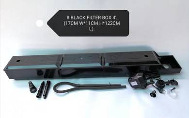 Black Top Filter Box Power Head Pump Dophin P1108