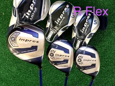 YAMAHA UD+2 UD2 (R) DRiVER + 3 & 5 WOOD IGT GOLF