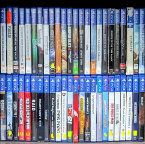 Weekend Sale! USED PS4 Games, Terima Trade-In