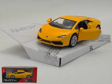 RMZ City Lamborghini Huracan Coupe model - yellow