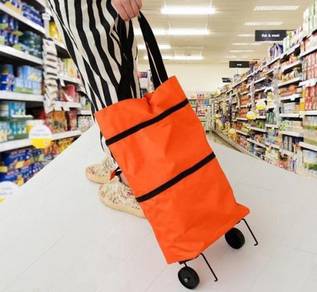 Wheel Foldable Shopping Trolley Bag