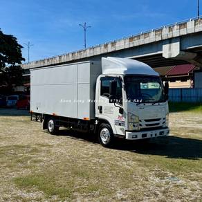 14ft Lori 1 Tan Aluminium Box Isuzu baru NLR Pro