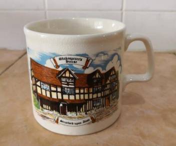 Cawan Shakespeare's house mug cup