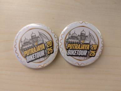 KLEBIKE PUTRAJAYA BIKETOUR 2025 badge set merchand