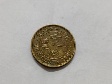 Hong Kong 10cents 1968
