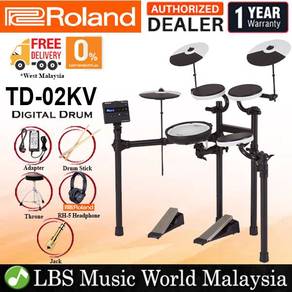 Roland TD-02KV V-Drums Electronic Digital V Drum