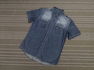 U. S. AIR FORCE X denim chambray L