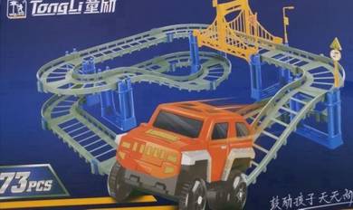 Mainan kereta TongLi Car Track Toys Car