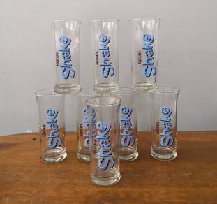 Nescafe shake glass tumbler 8