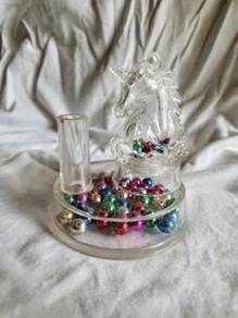 Paper weight aesthetic unicorn pen holder
