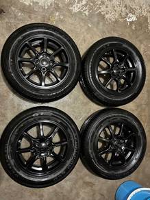 Rim Axia siap repaint hitam