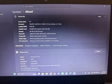 laptop office use murah i5