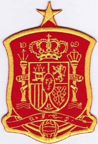 Spain National Football Team Soccer Badge Patch