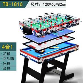 4 in 1 football table Ping Pong Pool table mix