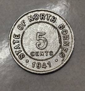 5 Cents State Of Borneo