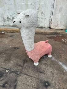 Kerusi Alpaca Chair Ottoman Llama Stool
