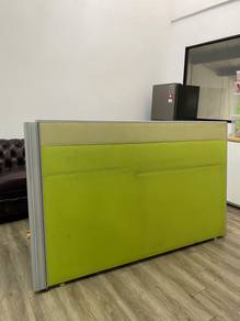 Free Standing Partition with Aluminium Edging