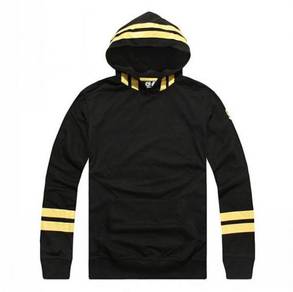 B0119 HOODIE HITAM BLACK PULLOVER SWEATER SHiRT