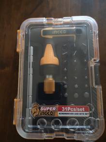 INGCO 31 Pcs T-handle Wrench Screwdriver Set (NEW)