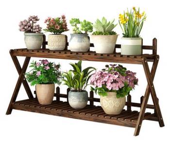 Plant Rack Shelf Display Rak Flower Pot Holder