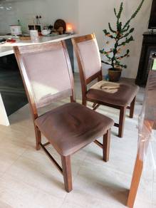 Wooden chairs 2pcs