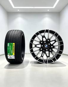 BMW E90 F30 F32 X1 E84 18" Rim + Tayar Baru R525
