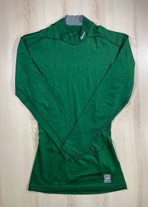 Nike Pro Combat Turtleneck Green Compression #DR