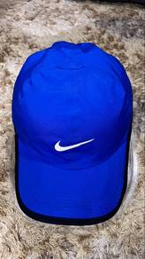 NIKE DRI-FIT Running Cap Blue Black