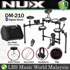 NUX DM-210 Full Mesh Digital Drum With PA-50