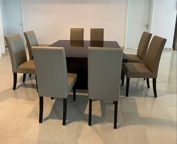 8 seater Dining Table with Chairs for sale
