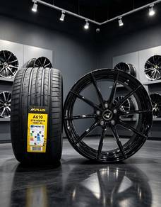 BMW 5 Series G30 19" Rim + Tayar Baru R515