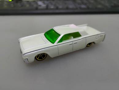 Hotwheels White 65 Continental First Edition