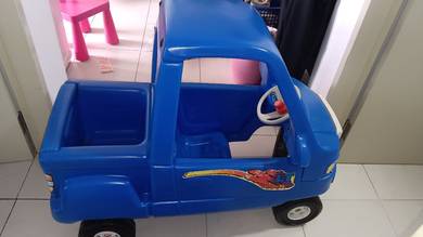 little tikes blue truck