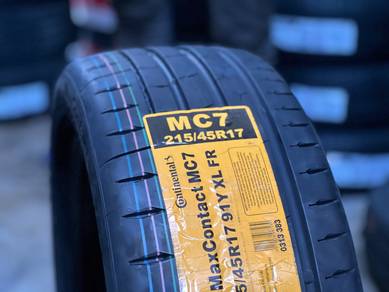 Tayar Baru 215 45 17 Continental MaxContact MC7