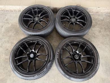 Rim work emotion cr kai thailand 18 inch tyr toyo