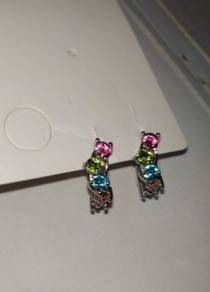 silver 925 earrings original