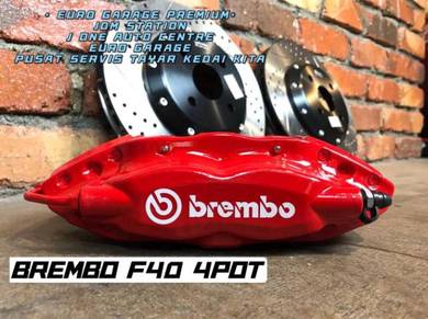 Brembo F40 4pot 285mm Honda Jazz,City,Crz,insight