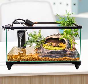 Aquarium Reptile Frog Turtle Pier Floating Basking