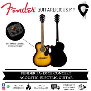 Fender FA-135CE Dreadnought AcousticGuitar