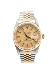 Rolex Datejust 36 Champagne Linen 16013